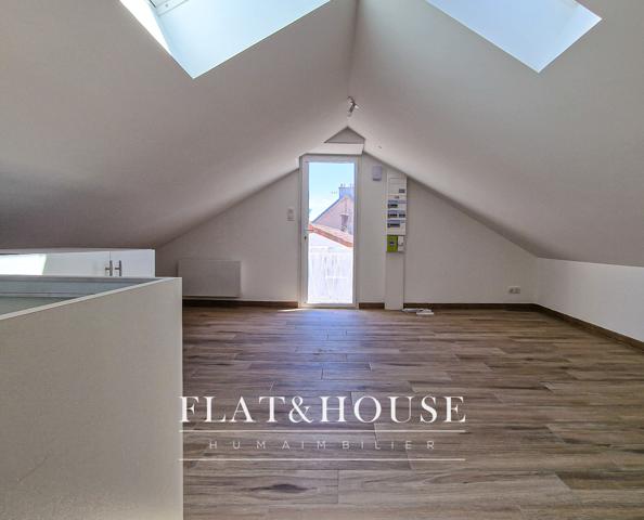 T1 bis | refait à neuf | faibles charges | dernier étage | dispo 07/01/2026 | bourg