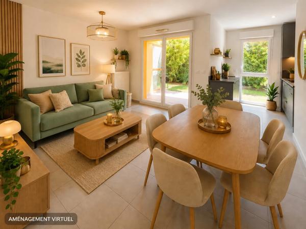Appartement 2 pièces avec jardin – Saint-Priest, secteur Revaison