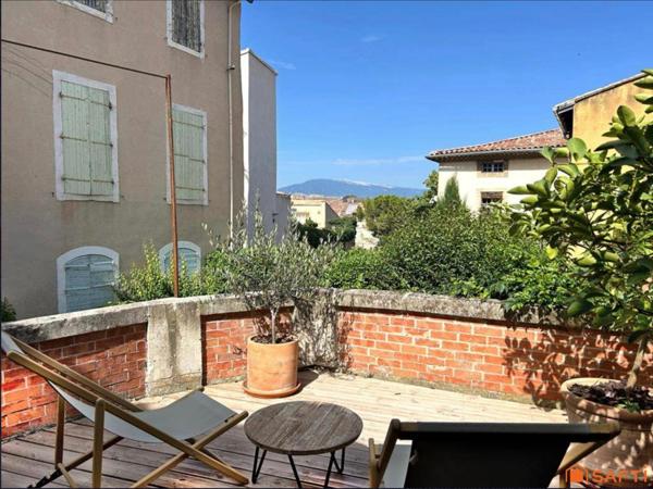 Maison de ville, Garage, Terrasses, Vue Mt Ventoux