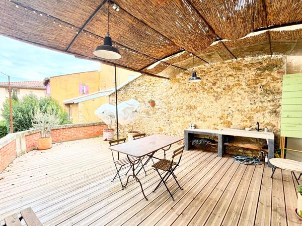 Maison de ville, Garage, Terrasses, Vue Mt Ventoux