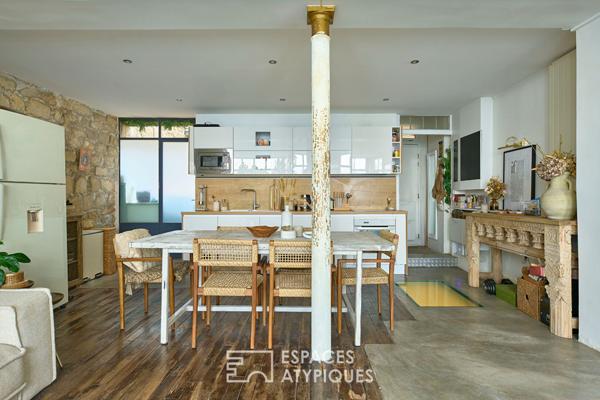 Ancienne boutique repensée en loft – Clignancourt – Jules Joffrin