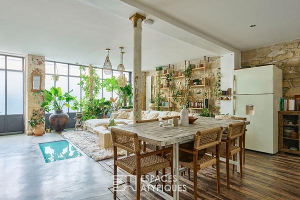 Ancienne boutique repensée en loft – Clignancourt – Jules Joffrin