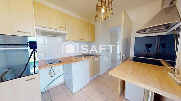 Appartement T3 64m2 en Rez de Jardin L'Isle d'Abeau