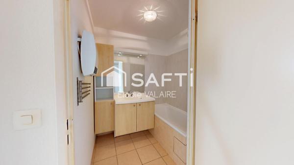 Appartement T3 64m2 en Rez de Jardin L'Isle d'Abeau