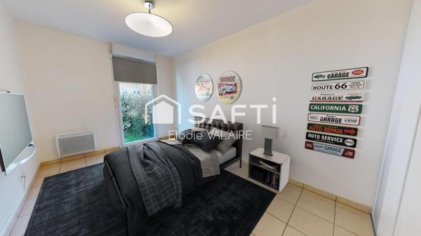 Appartement T3 64m2 en Rez de Jardin L'Isle d'Abeau