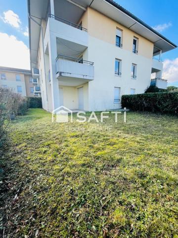 Appartement T3 64m2 en Rez de Jardin L'Isle d'Abeau