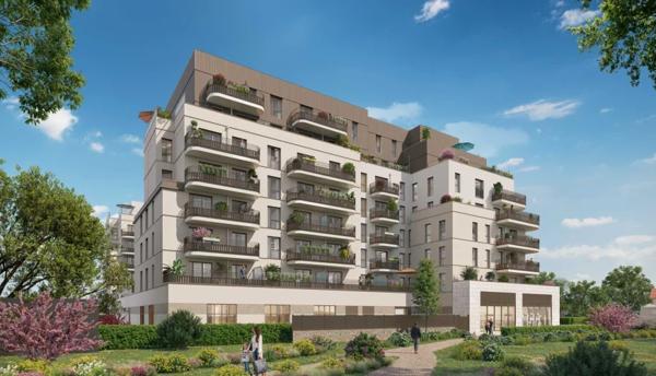 Appartement  neuf T3 de 58,71 m² à Chilly Mazarin