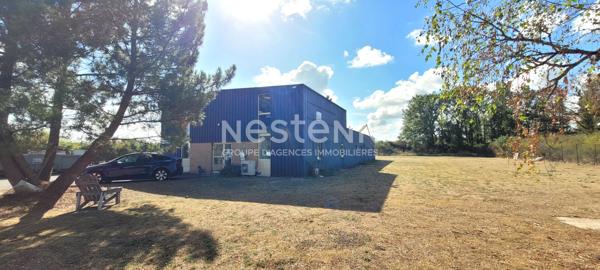 Local d'activité de 473m² sur parcelle de 3400m² en zone d'activité à st Cyr en Val