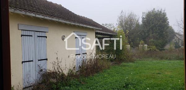 Maison 65 m2, Entrepot 250 m2, terrain 941 m2 Nemours