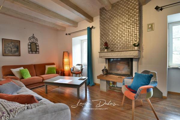 SERRES - Maison de ville 122m² avec jardin et dépendances