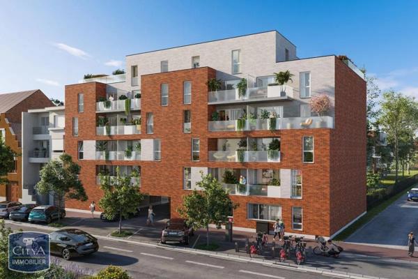 Appartement à louer 2 pièces 43.54m² Tourcoing (59000)