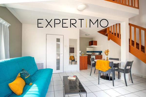 Nantes (44300) Beau T2 meublé en LMNP géré, balcon/terrasse de 20 m²