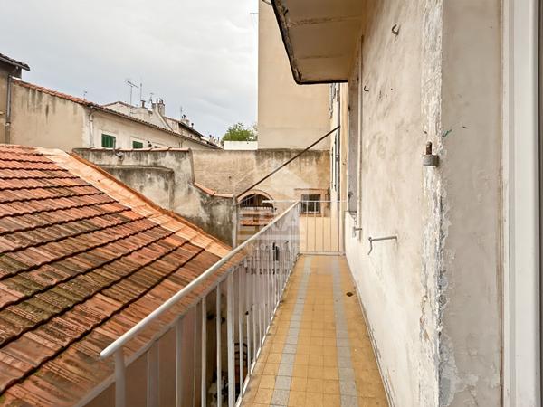 Appartement Marseille 1 pièce(s) 24.34 m2