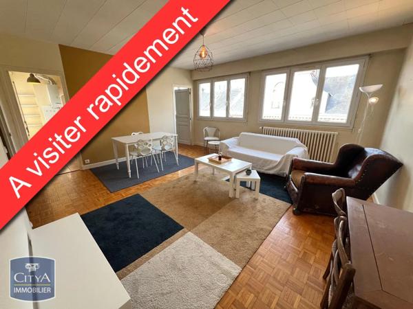 Appartement à louer 2 pièces 52.24m² Le Mans (72000)