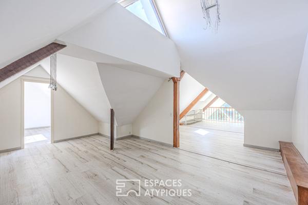 Grande maison familliale avec gite independant et étang privé à Bray sur Somme