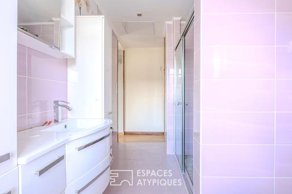 Grande maison familliale avec gite independant et étang privé à Bray sur Somme