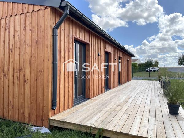 Maison récente de 2024 sur ossature bois