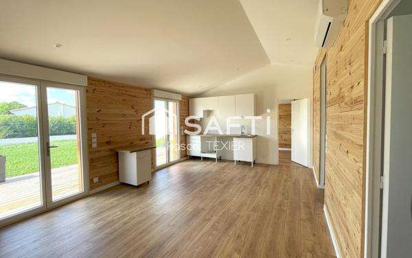 Maison récente de 2024 sur ossature bois