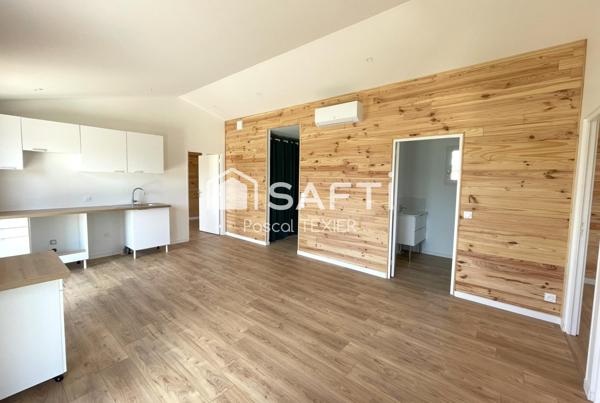 Maison récente de 2024 sur ossature bois