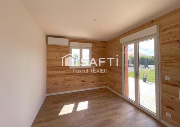 Maison récente de 2024 sur ossature bois