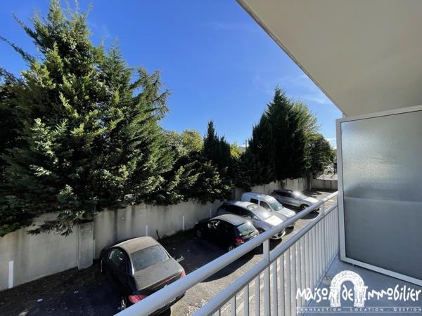 Vente Appartement - 3 pièces - 40m² - Résidence avec ascenseur - Garage - COGNAC