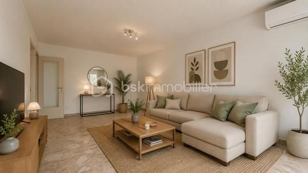 En plein cœur de Vence, à proximité immédiate des commerces, des transports et de toutes les commodités, découvrez cet appartement traversant 2 pièces de 51,50 m² Loi Carrez, situé au 2ᵉ étage avec ascenseur d’une résidence.

L’appartement se compose d’une entrée, d’un séjour de plus de 20 m², d’une cuisine indépendante, d’une chambre avec placard, d’une salle de bains et d’un WC séparé. Il bénéficie également de deux terrasses et est vendu avec une cave.

Ce bien nécessite une rénovation et offre une belle opportunité de créer un intérieur entièrement à votre goût.

Il est équipé de la climatisation réversible, un véritable atout pour le confort au quotidien.

Les deux terrasses constituent un espace extérieur supplémentaire.

Cet appartement conviendra particulièrement à des acquéreurs recherchant un logement à personnaliser en centre-ville ou à des investisseurs souhaitant réaliser un projet locatif.

Les + :

* Centre-ville, tout accessible à pied
* Climatisation réversible
* Ascenseur
* Cave
* traversant

Une belle opportunité pour ceux qui privilégient l’emplacement et souhaitent rénover un appartement à leur image.

Pour visiter contactez, Marine Nascimento  au 0760033041