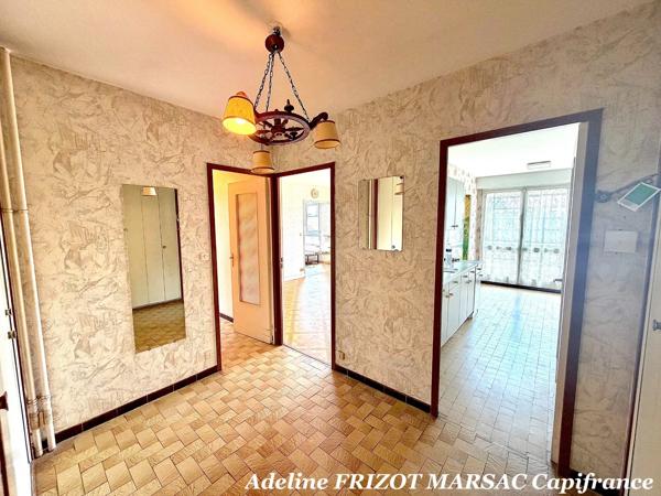 APPARTEMENT 76 m2 - LUMINEUX - BALCON - 3 CHAMBRES - PROCHE GARE/TRAM - GARAGE - PARKING