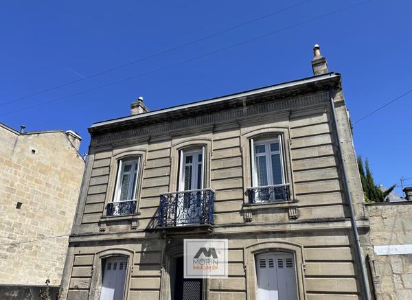 BORDEAUX quartier Judaïque - à vendre maison bourgeoise en pierre avec 3/4 chambres et patio