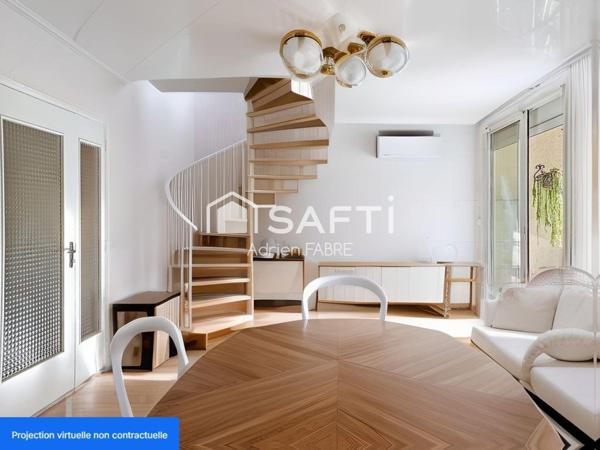 Maison T4 78m² plus garage  à Launaguet au calme