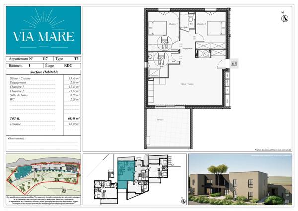 Appartement à vendre 3 pièces GHISONACCIA (20)