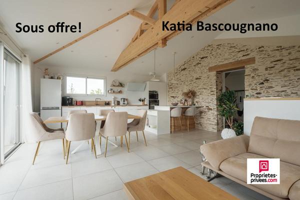 Maison 5 chambres, 132m², Divatte sur Loire (44450)