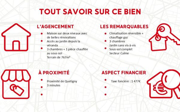 Maison à vendre    4 pièces •  Couternon