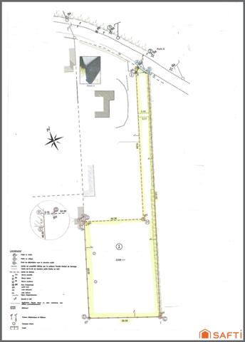 Terrain constructible hors lotissement à Jaunay-Marigny