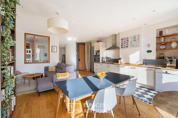 Appartement ancien à la rénovation contemporaine