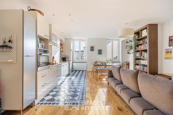 Appartement ancien à la rénovation contemporaine