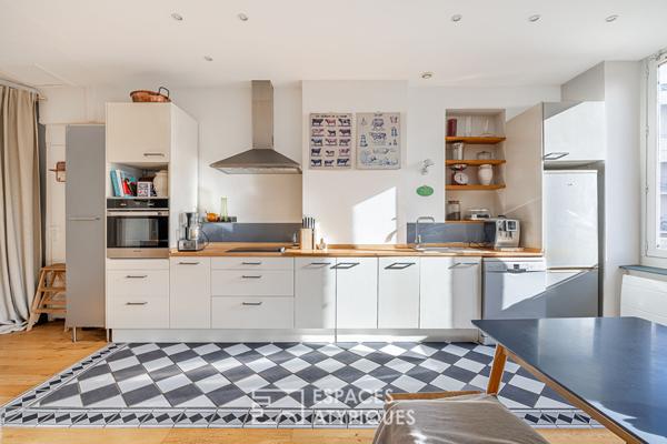 Appartement ancien à la rénovation contemporaine