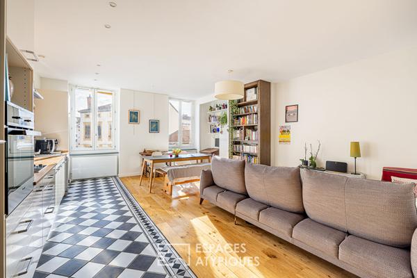 Appartement ancien à la rénovation contemporaine