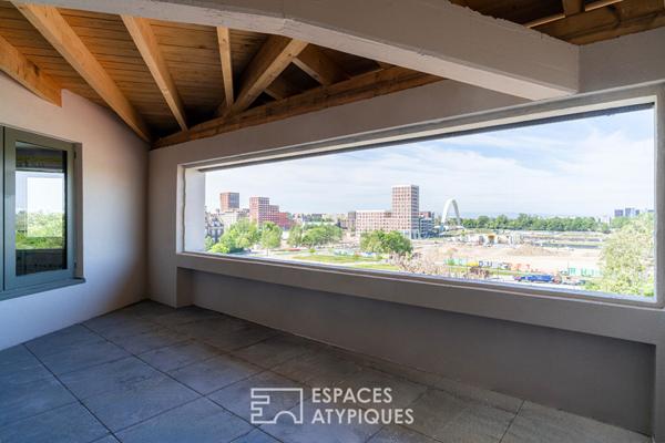 Plateau brut à aménager dans une ancienne imprimerie