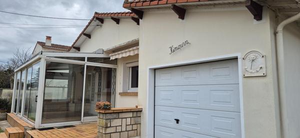 Maison de 80 m² sur un terrain de 560 m² comprenant une agréable véranda