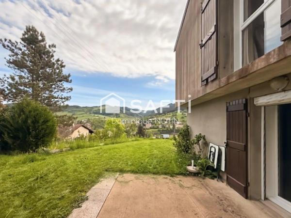 Maison 107m²  VUE PANORAMIQUE  terrain 790m² 3 chb