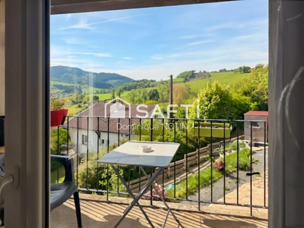 Maison 107m²  VUE PANORAMIQUE  terrain 790m² 3 chb