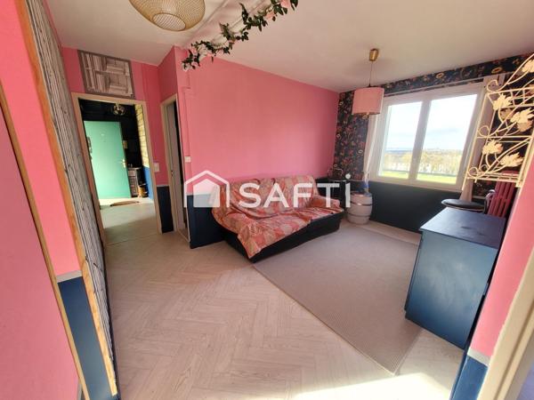 APPARTEMENT Loué : 2ch + Garage + Jardin partagé