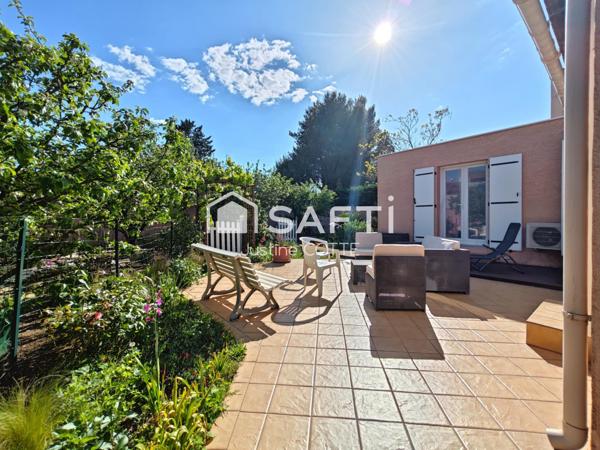 Maison familiale avec 5 chambres, jardin et garage