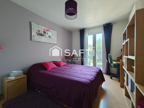 Maison familiale avec 5 chambres, jardin et garage