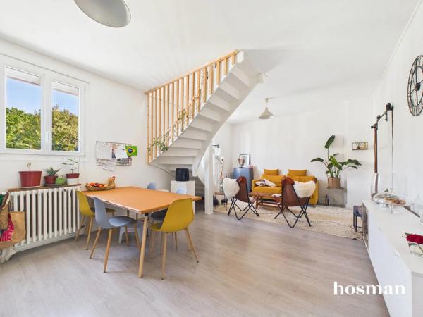 Magnifique maison 5 pièces de 128,43 m² habitables (154,62 m² au sol) avec terrasse et garage - Rue de Gesvres, Nantes