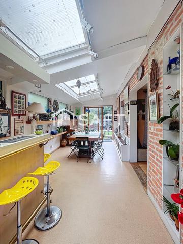 Rare à Montreuil: trois maisons individuelles sur grand terrain arboré à 15 min du métro!