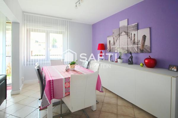 Bel appartement 3 chambres avec cave et balcon!