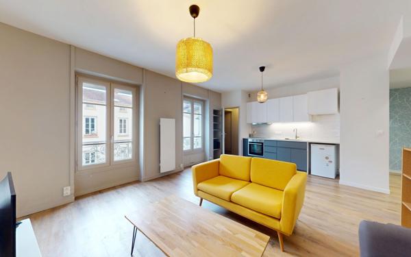 Appartement à vendre    2 pièces • 46 m2 Lyon 4