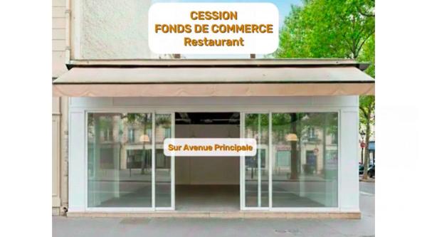 Cession Fonds de commerce - Restaurant - Les Lilas