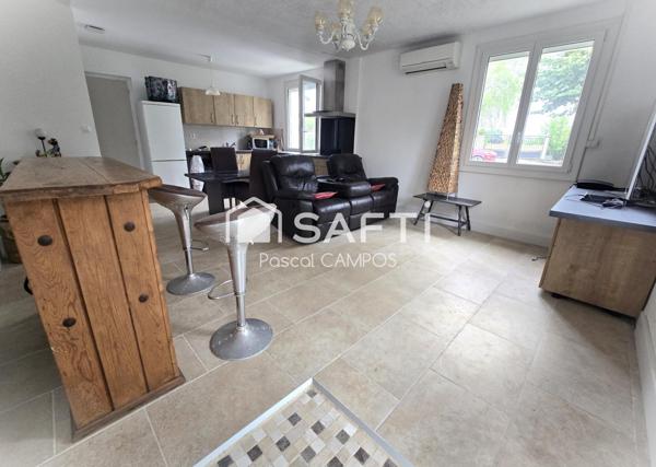 Maison T4 plein pied sur un terrain de 1152m²